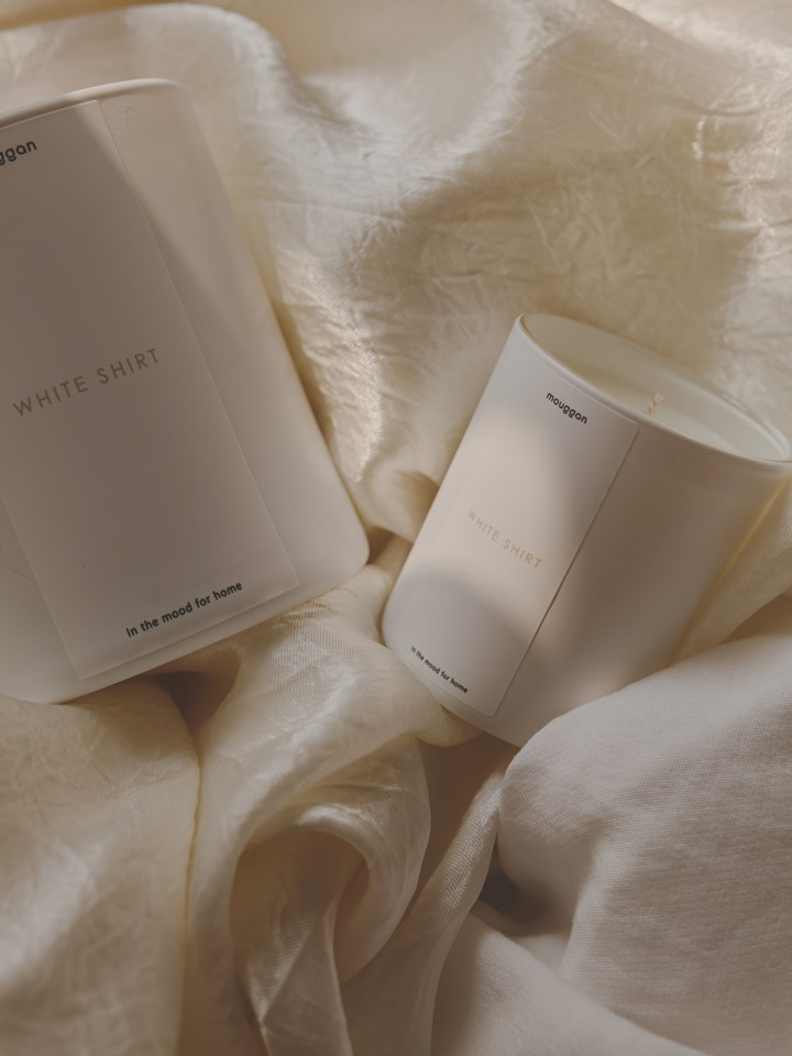 香氛蠟燭 70G / 白襯衫 WHITE SHIRT  - mouggan home