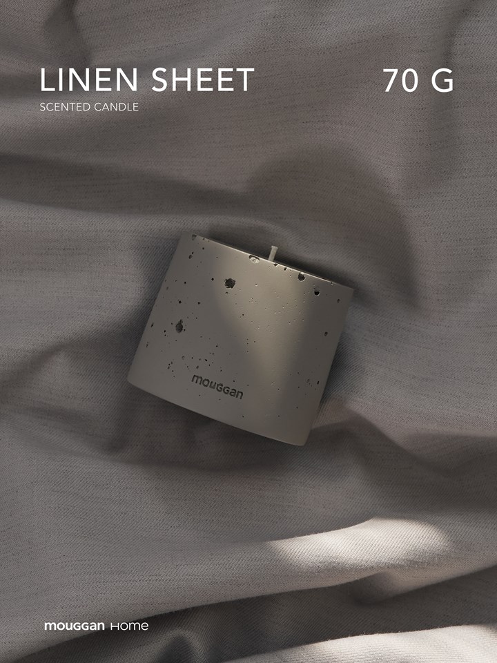 香氛蠟燭 70G / 亞麻床單 LINEN SHEET