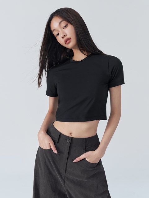 新作新品❣️モフマヌル薄手グラデーション激カワ♡TシャツF STOF [ストフ] 2023春夏新作！ピグメント染めが施された個性的な